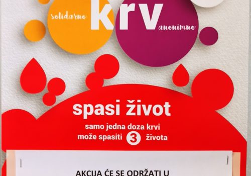 HRVATSKI CRVENI KRIŽ- AKCIJA DARIVANJA KRVI