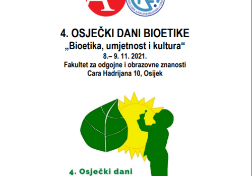 4. OSJEČKI DANI BIOETIKE – 8. i 9. studenog 2021.