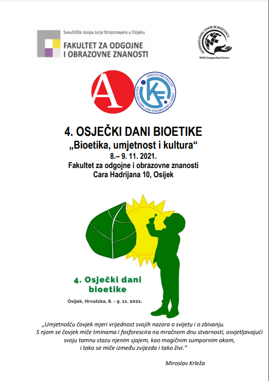 4. OSJEČKI DANI BIOETIKE – 8. i 9. studenog 2021.