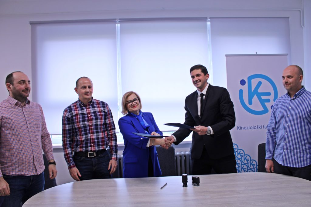 POTPISAN SPORAZUM O SURADNJI IZMEĐU KINEZIOLOŠKOGA FAKULTETA OSIJEK I TENNIS TALENTS OSIJEK
