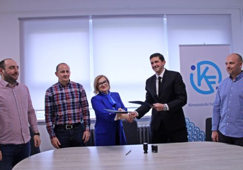 POTPISAN SPORAZUM O SURADNJI IZMEĐU KINEZIOLOŠKOGA FAKULTETA OSIJEK I TENNIS TALENTS OSIJEK