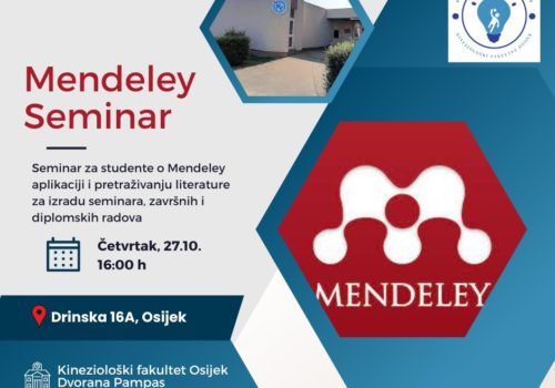 Mendeley seminar organized by the Student Section for Science KIFOS