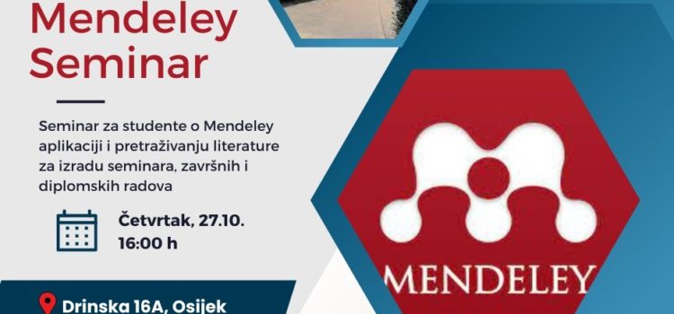 Mendeley seminar organized by the Student Section for Science KIFOS