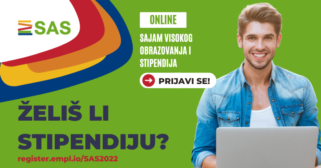SAJAM VISOKOG OBRAZOVANJA I STIPENDIJA