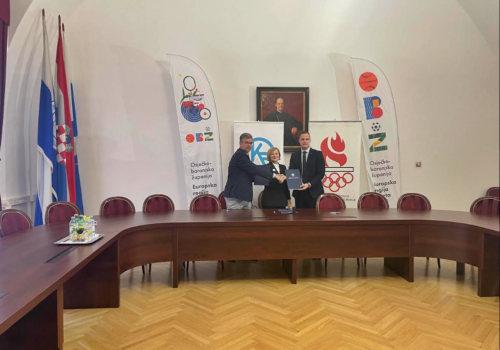 Potpisan sporazum o suradnji Kineziološkog fakulteta Osijek, Zajednice športskih udruga Osječko- baranjske županije i Zajednice osječkog sporta