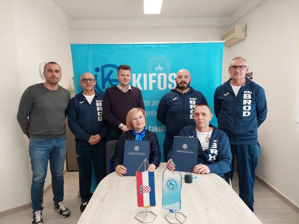 Kineziološki fakultet Osijek potpisao je sporazum o suradnji s Košarkaškim klubom invalida Brod