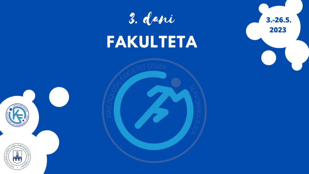 3. DANI KINEZIOLOŠKOGA FAKULTETA OSIJEK