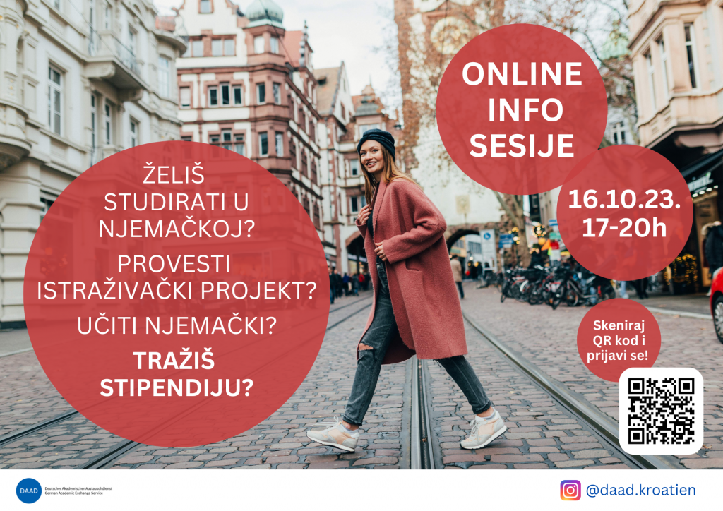 Online info sesije za DAAD stipendije