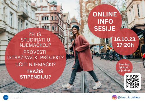 Online info sesije za DAAD stipendije
