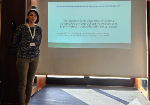 Docentica Ivana Klaričić nagrađena za izniman doprinos u sportskim znanostima na međunarodnoj konferenciji u Rimu