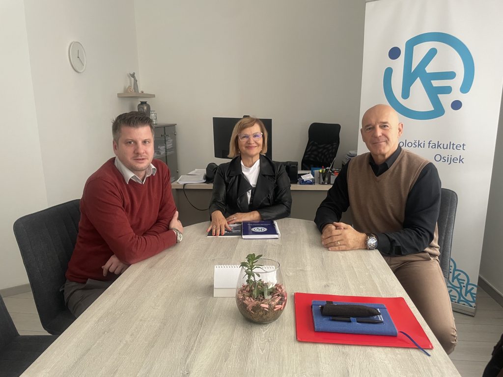 Sastanak o međuinstitucijskoj suradnji s Kineziološkim fakultetom Zagreb Sastanak o međuinstitucijskoj suradnji s Kineziološkim fakultetom Zagreb