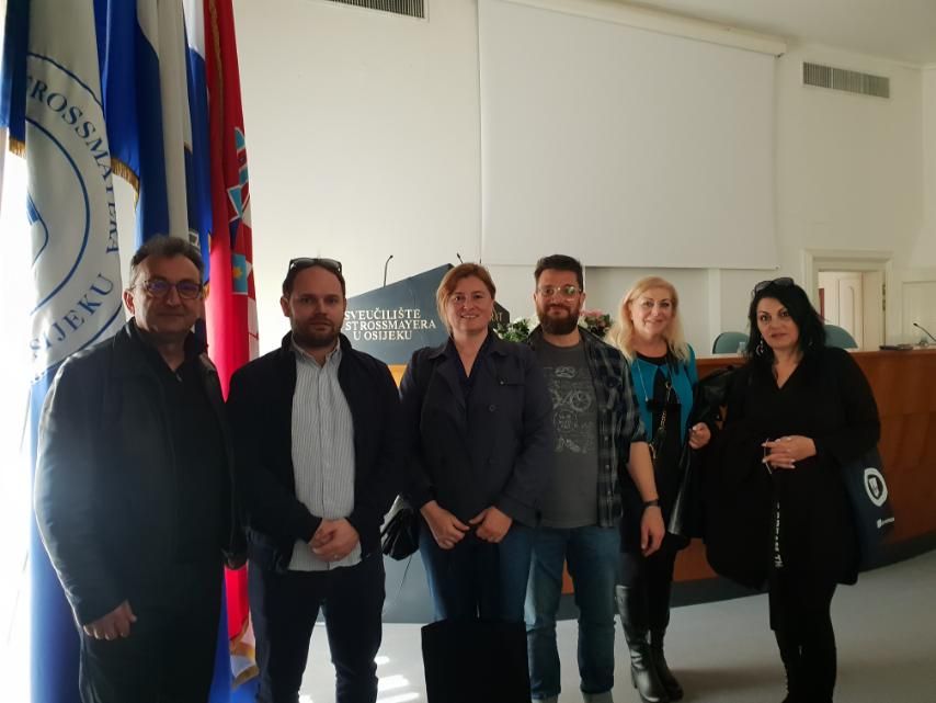 Delegacija iz Grčke na Erasmus mobilnosti na Kineziološkom fakultetu Osijek