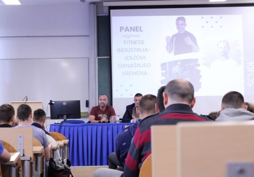 Održana panel rasprava  ̎ Fitness industrija-izazovi današnjeg vremena ̎