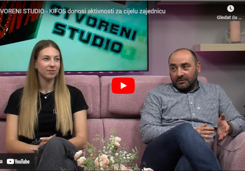 OTVORENI STUDIO: KIFOS donosi aktivnosti za cijelu zajednicu