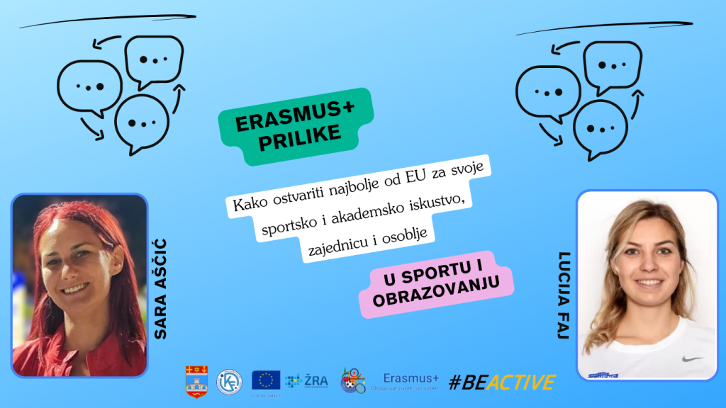 Erasmus+ prilike u sportu i obrazovanju: Kako ostvariti najbolje od EU za svoje sportsko i akademsko iskustvo, zajednicu i osoblje