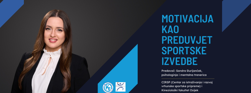 Obavijest o predavanju- “Motivacija kao preduvjet sportske izvedbe”