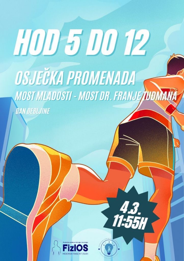 4. Obilježavanje Svjetskog dana debljine akcijom „Hod 5 do 12“