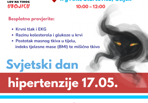 Obilježavanje Svjetskog dana hipertenzije – Osijek, 17. svibnja 2025. godine
