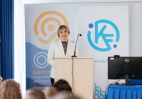 Održan stručni tečaj trajne edukacije na Kineziološkom fakultetu u Osijeku u sklopu projekta “Trenirajmo sigurni pod suncem”