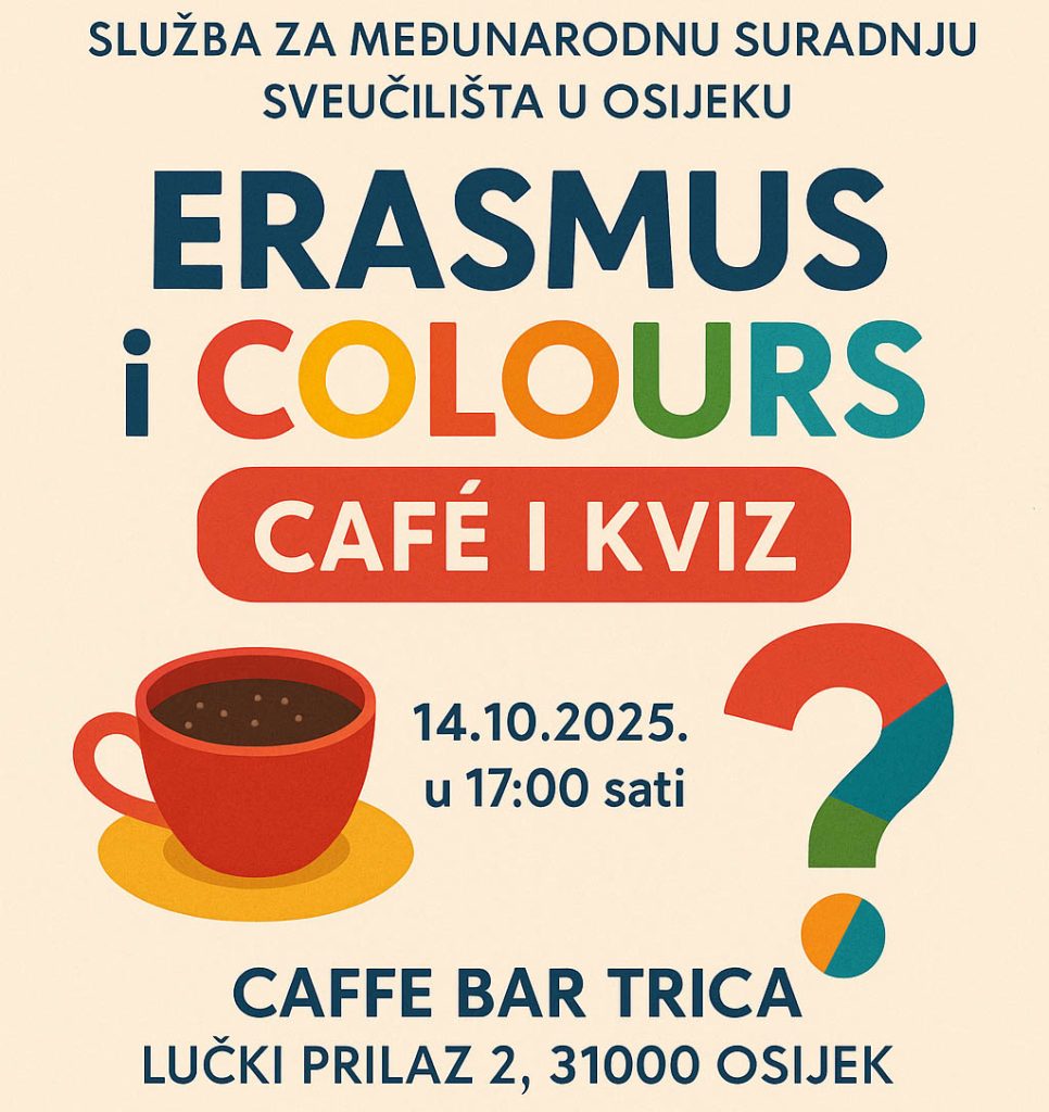 Poziv na Erasmus i COLOURS Café i kviz