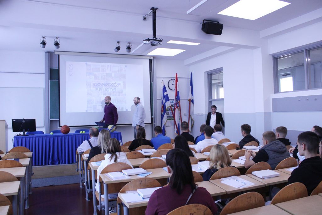 Svečani prijam studenata I. godine izvanrednog sveučilišnog prijediplomskog studija Kineziologije