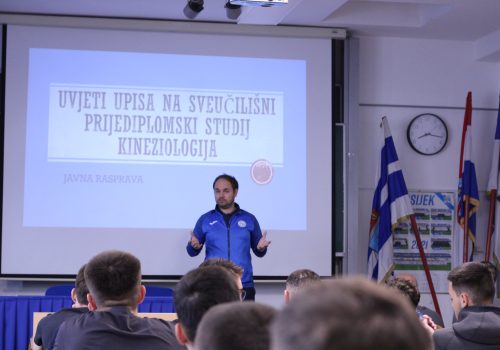 Javna rasprava na temu „Uvjeti upisa na sveučilišni prijediplomski studij Kineziologija“