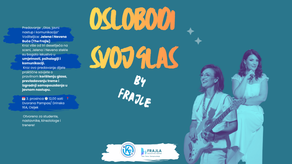 Poziv na predavanje i radionicu Frajla Edukativnog centra